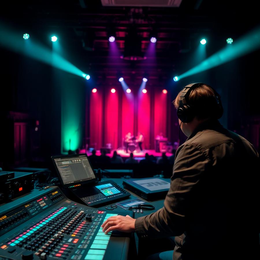 Sound mixing console